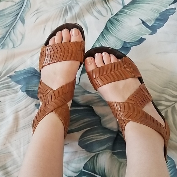 Pikolinos leather sandals size 37